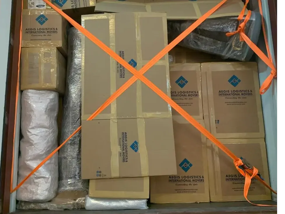 Packing carefully